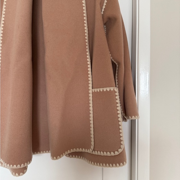 Quince Double Face Merino Wool Scarf Coat - Small - Picture 2 of 8